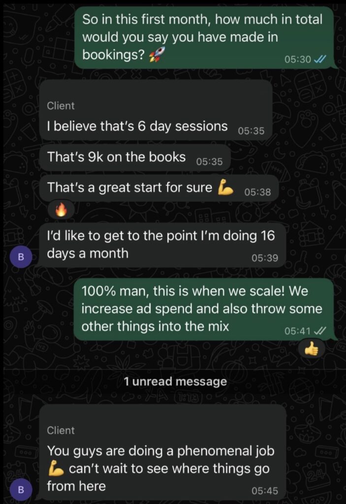 Client conversation